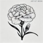 40 Easy Carnation Drawing Ideas For Beginners Artist Been