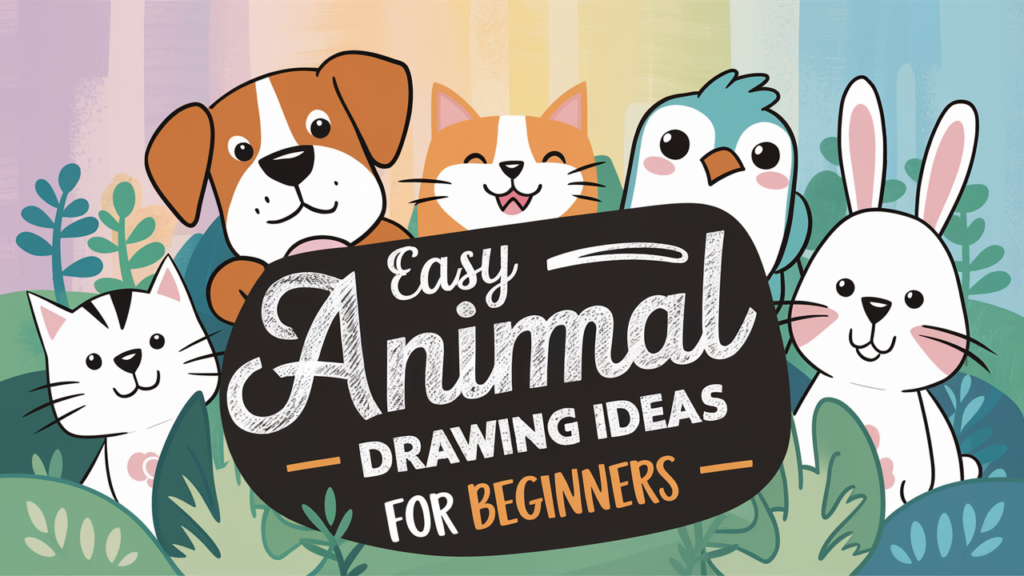 Easy Animal Drawing Ideas for Beginners