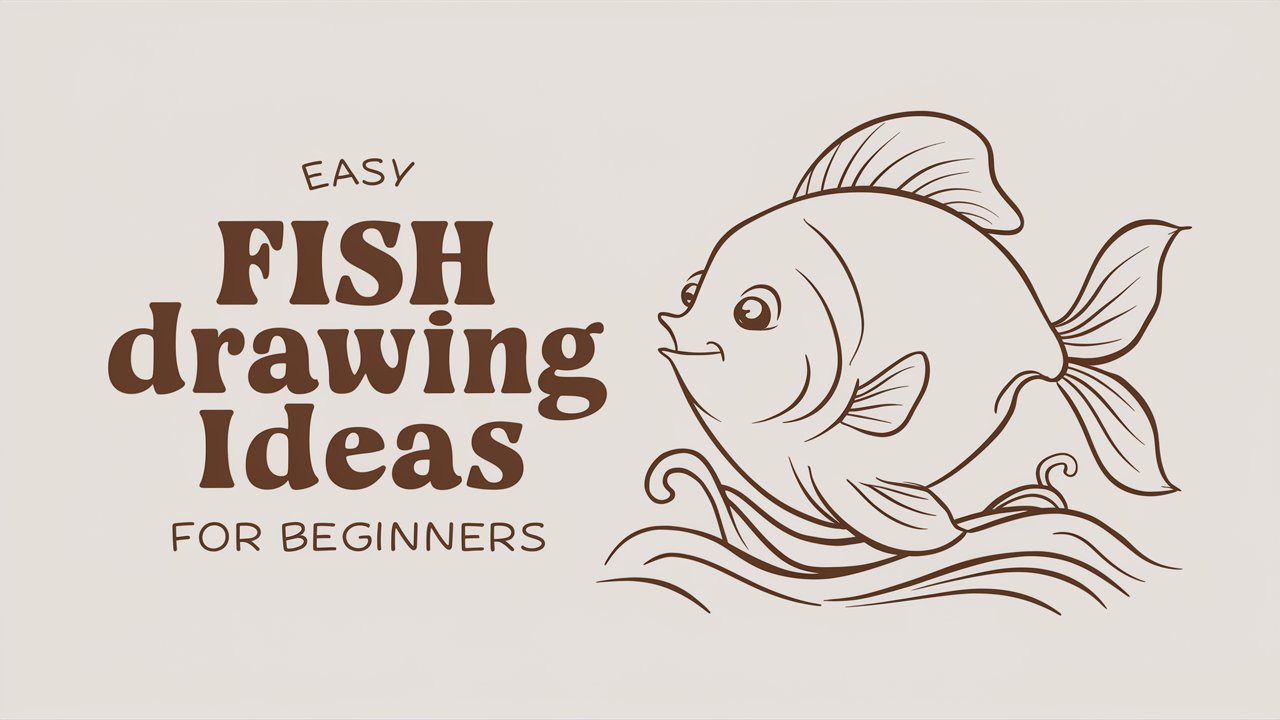 Easy Fish Drawing Ideas for Beginners