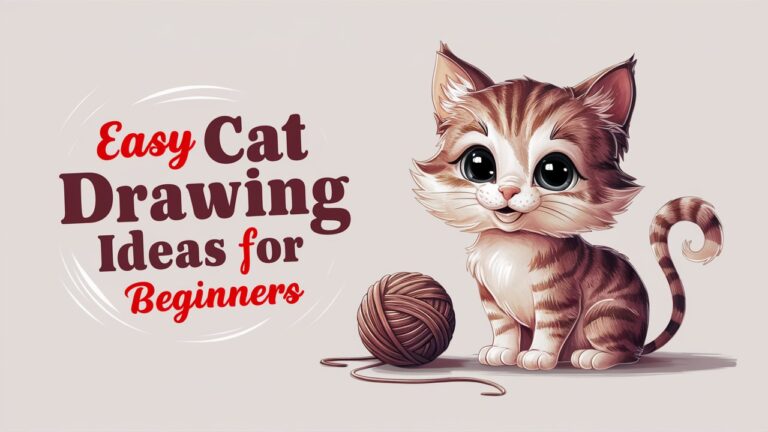 Simple and Easy Cat Drawing Ideas for Beginners