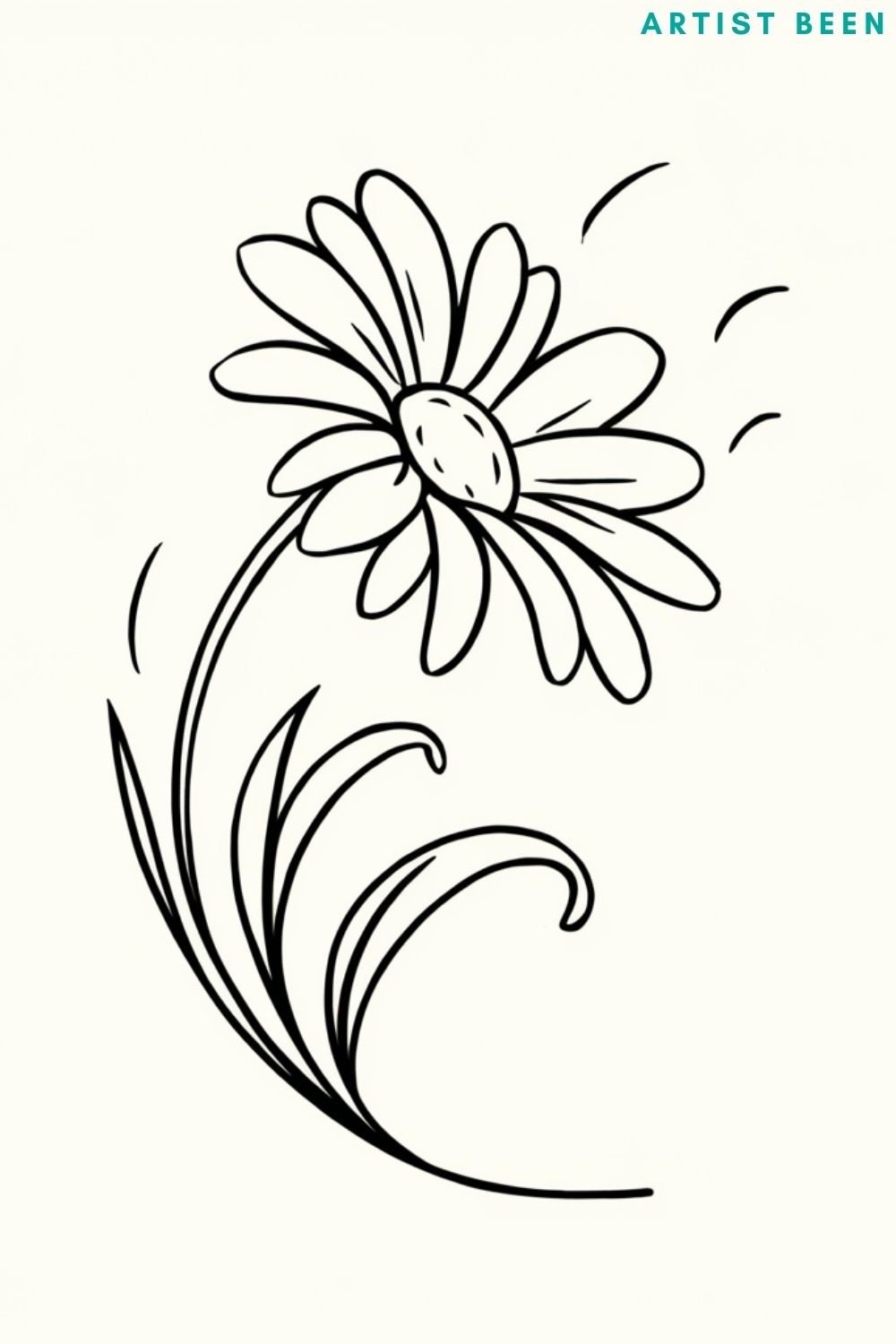 50+ Easy Daisy Drawing Ideas for Beginners - Artist Been