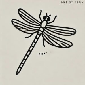 35 Easy and Simple Dragonfly Drawing Ideas for Beginners 🐞🎨 - Artist Been
