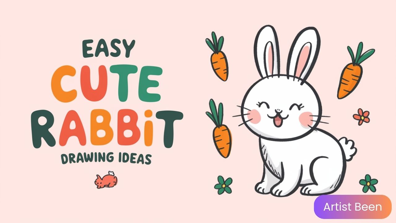 Easy Cute Rabbit Drawing Ideas