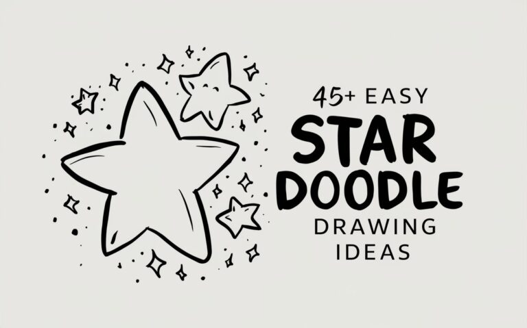 Easy Star Doodle Drawing Ideas