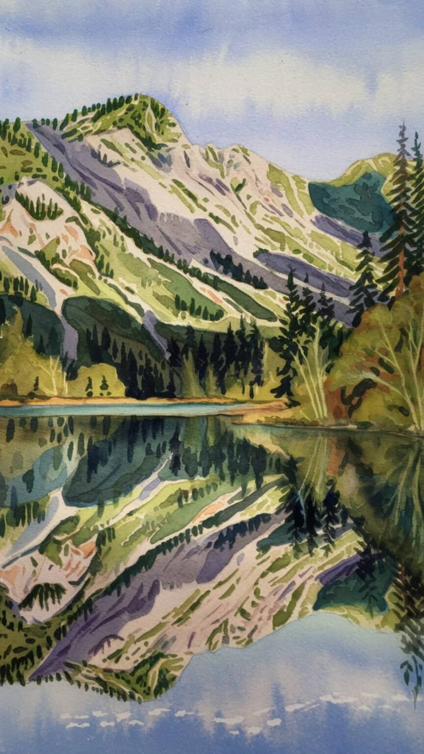22 Stunning Watercolor Landscape Painting Ideas to Try - Artist Been