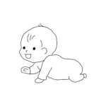 34+ Cute Baby Drawing Ideas for Beginners - Artist Been