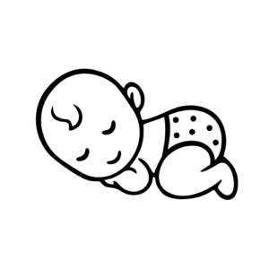 34+ Cute Baby Drawing Ideas for Beginners - Artist Been