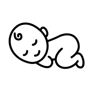 34+ Cute Baby Drawing Ideas for Beginners - Artist Been