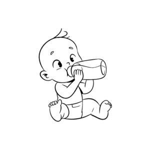 34+ Cute Baby Drawing Ideas for Beginners - Artist Been