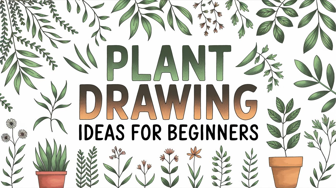 Plant Drawing Ideas for Beginners