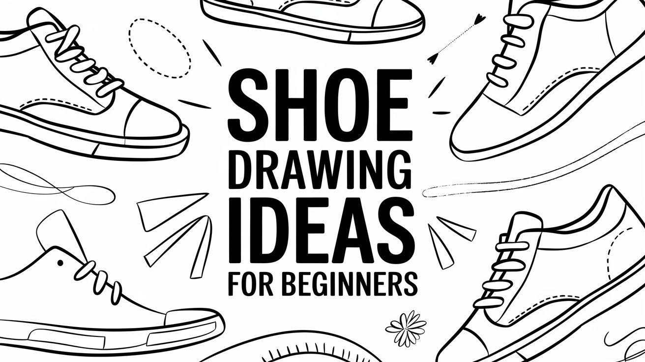 Shoe Drawing Ideas for Beginners