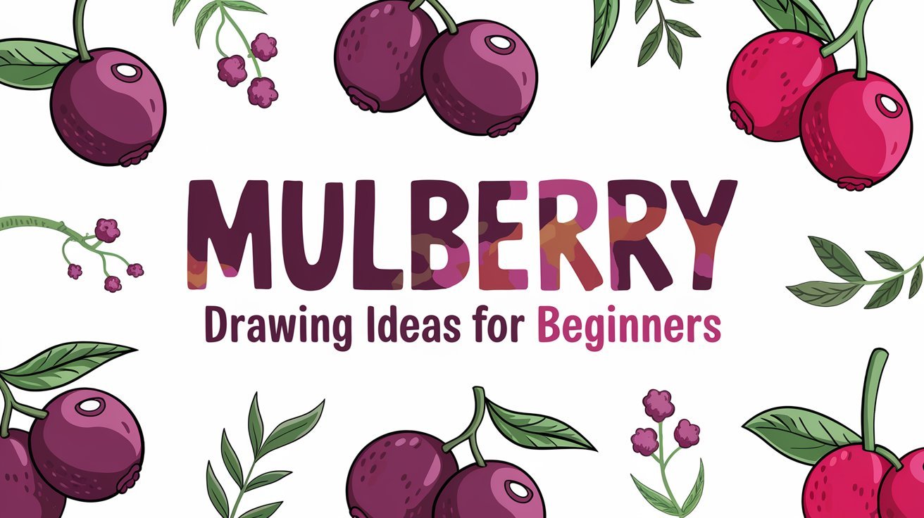 Mulberry Drawing Ideas for Beginners